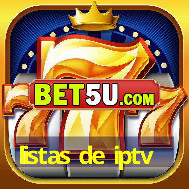 listas de iptv